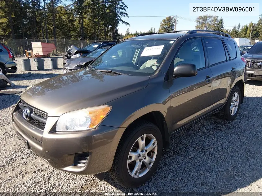 2011 TOYOTA RAV 4 VIN 2T3BF4DV3BW096001 — фото 2