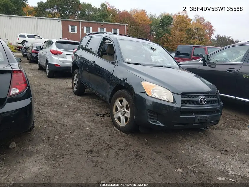 TOYOTA RAV 4 2011, VIN 2T3BF4DV5BW135588