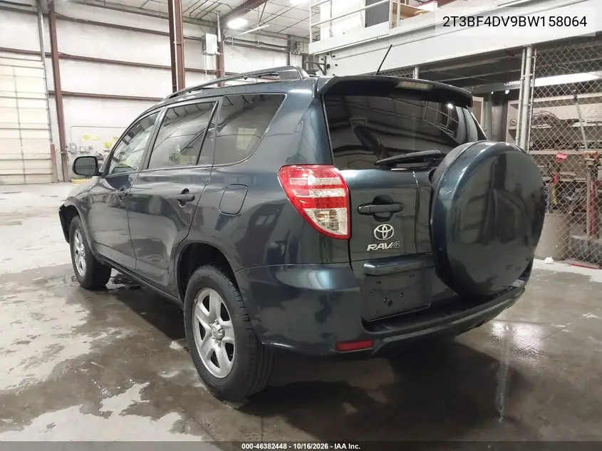 2011 TOYOTA RAV 4 VIN 2T3BF4DV9BW158064 — фото 3