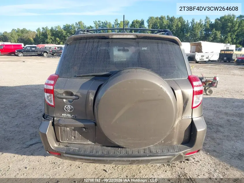 2012 TOYOTA RAV 4 VIN 2T3BF4DV3CW264608 — фото 16