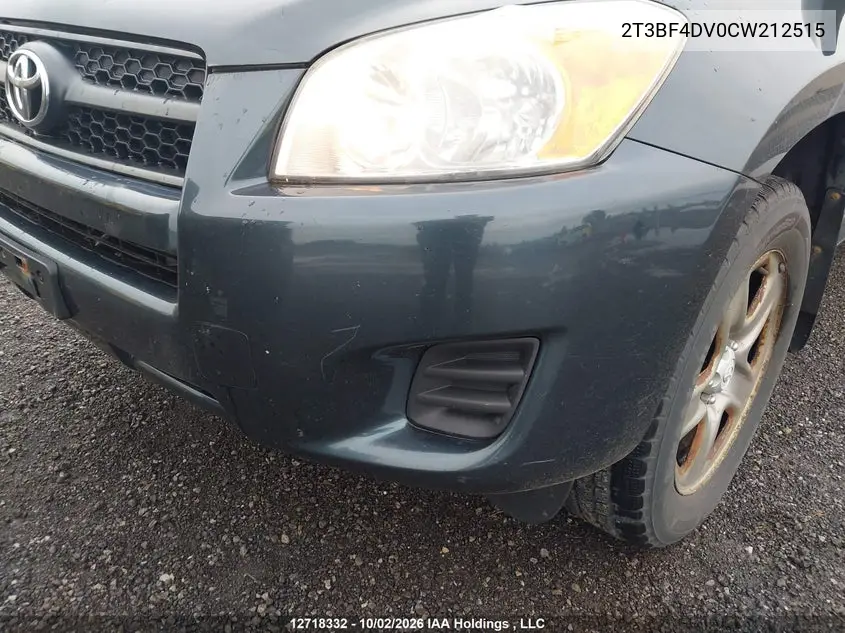 2012 TOYOTA RAV 4 VIN 2T3BF4DV0CW212515 — фото 6