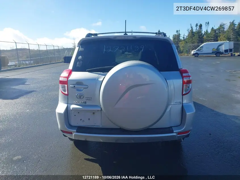 2012 TOYOTA RAV 4 VIN 2T3DF4DV4CW269857 — фото 16