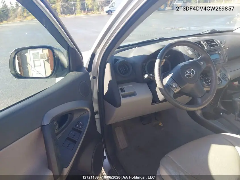 2012 TOYOTA RAV 4 VIN 2T3DF4DV4CW269857 — фото 20