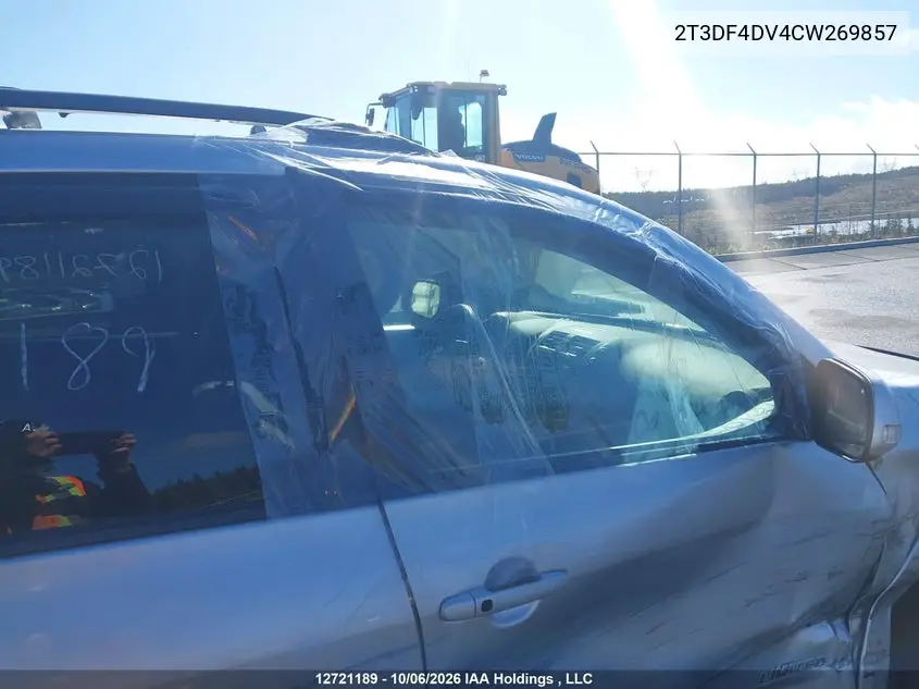 2012 TOYOTA RAV 4 VIN 2T3DF4DV4CW269857 — фото 22