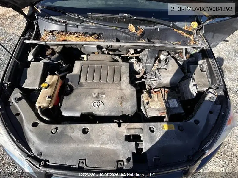 2012 TOYOTA RAV 4 VIN 2T3RK4DV8CW084292 — фото 10