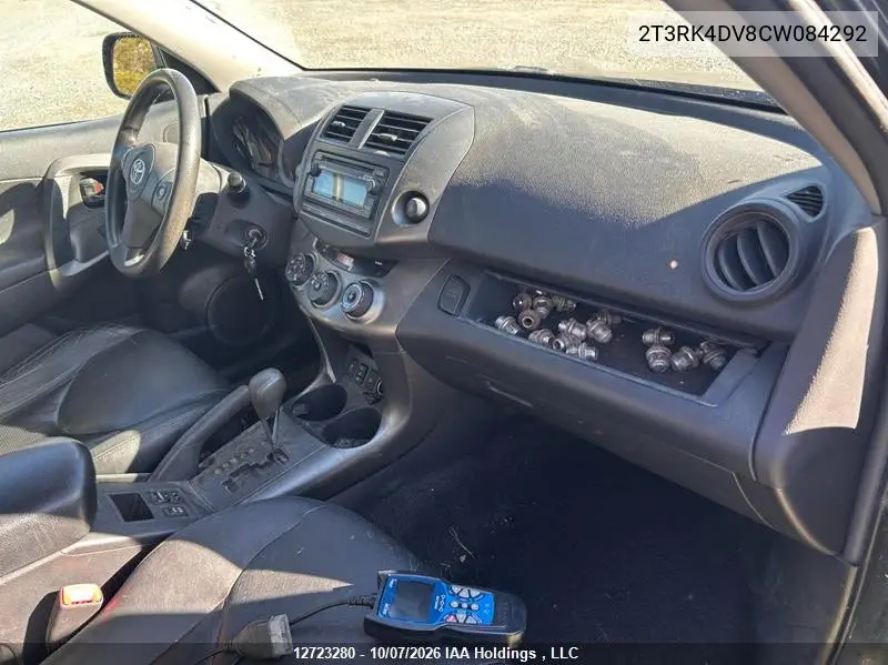2012 TOYOTA RAV 4 VIN 2T3RK4DV8CW084292 — фото 5
