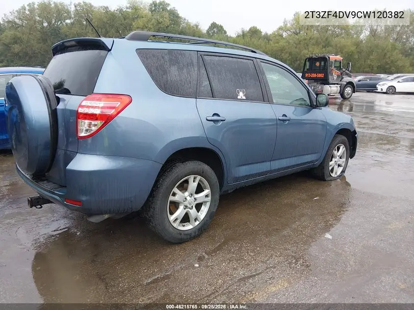 2012 TOYOTA RAV 4 VIN 2T3ZF4DV9CW120382 — фото 4