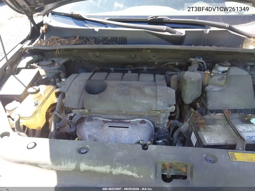 2012 TOYOTA RAV 4 VIN 2T3BF4DV1CW261349 — фото 10