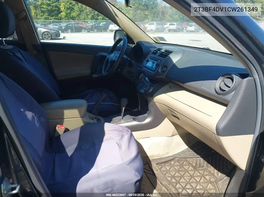 2012 TOYOTA RAV 4 VIN 2T3BF4DV1CW261349 — фото 5