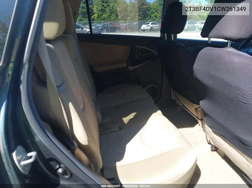 2012 TOYOTA RAV 4 VIN 2T3BF4DV1CW261349 — фото 8