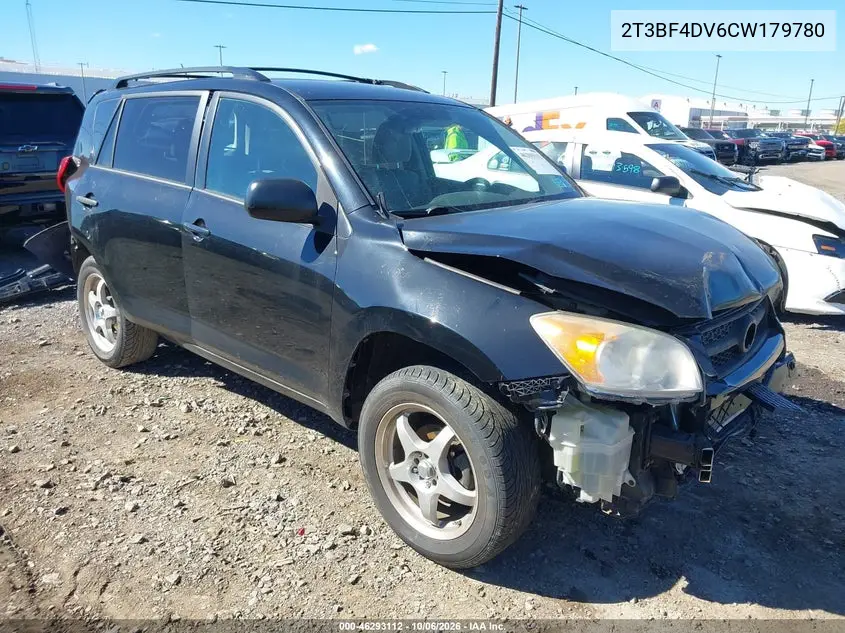 TOYOTA RAV 4 2012, VIN 2T3BF4DV6CW179780