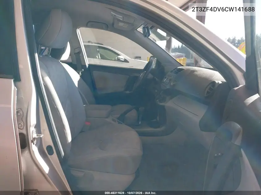 2012 TOYOTA RAV 4 VIN 2T3ZF4DV6CW141688 — фото 5