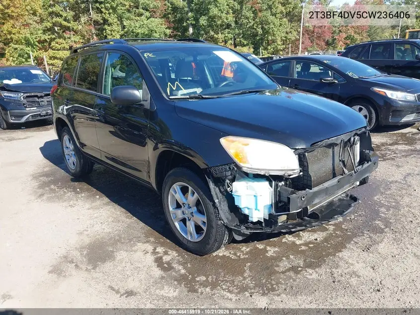 TOYOTA RAV 4 2012, VIN 2T3BF4DV5CW236406
