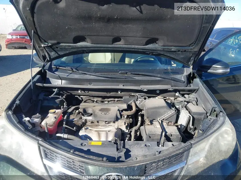 2013 TOYOTA RAV 4 VIN 2T3DFREV5DW114036 — фото 10