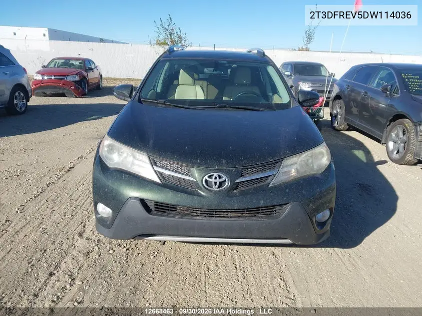 2013 TOYOTA RAV 4 VIN 2T3DFREV5DW114036 — фото 12