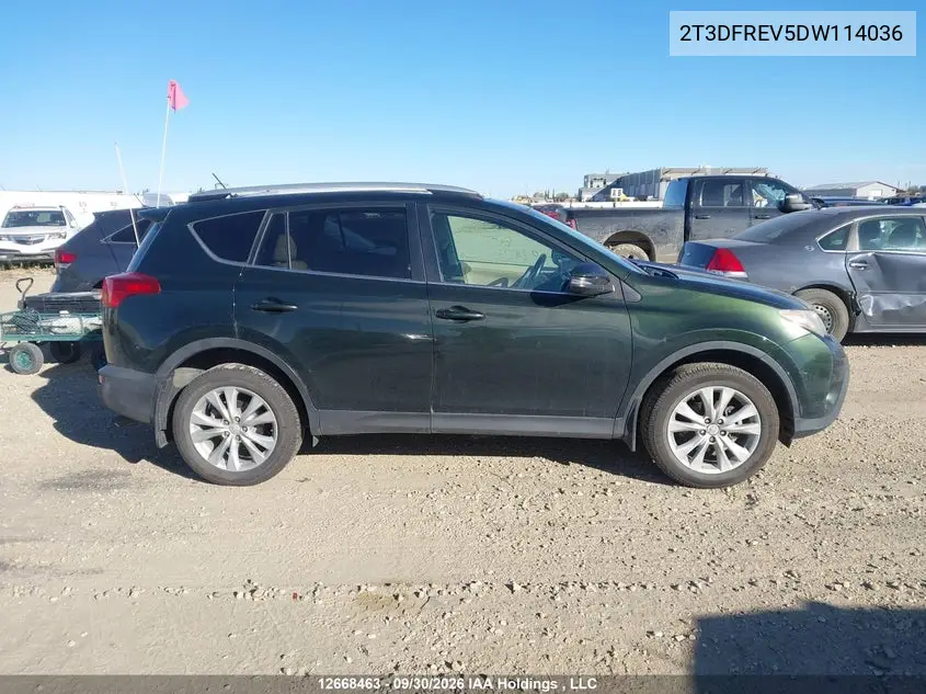2013 TOYOTA RAV 4 VIN 2T3DFREV5DW114036 — фото 13