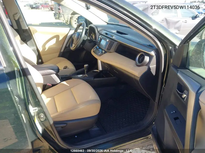 2013 TOYOTA RAV 4 VIN 2T3DFREV5DW114036 — фото 5
