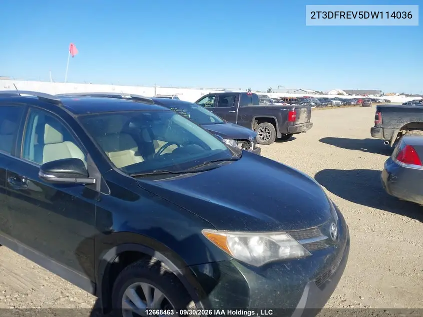2013 TOYOTA RAV 4 VIN 2T3DFREV5DW114036 — фото 6