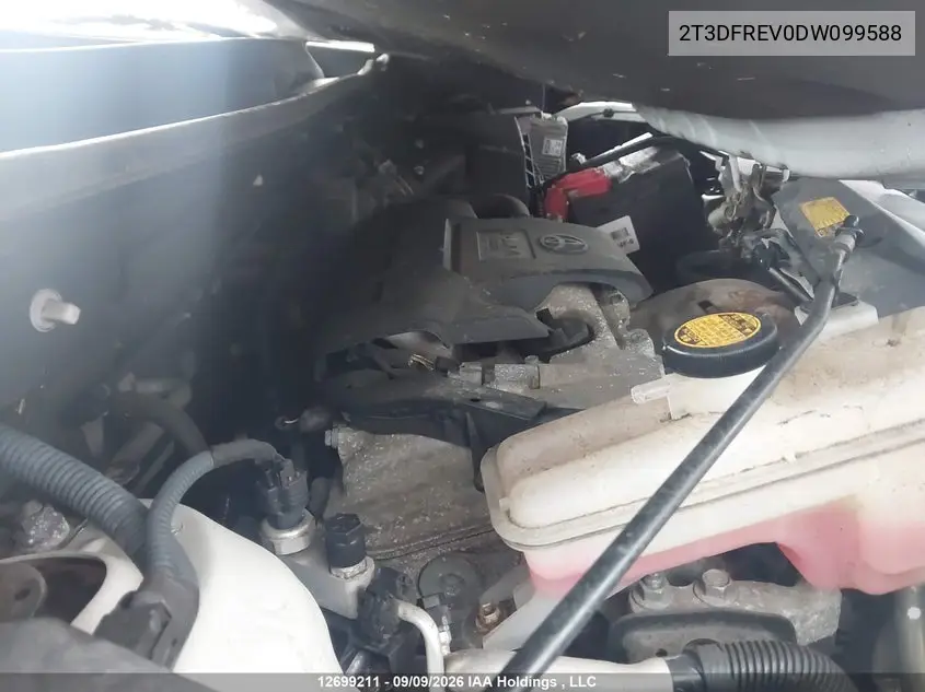 2013 TOYOTA RAV 4 VIN 2T3DFREV0DW099588 — фото 10