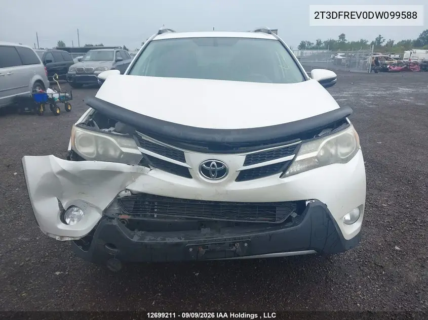 2013 TOYOTA RAV 4 VIN 2T3DFREV0DW099588 — фото 12