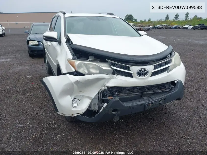 2013 TOYOTA RAV 4 VIN 2T3DFREV0DW099588 — фото 6