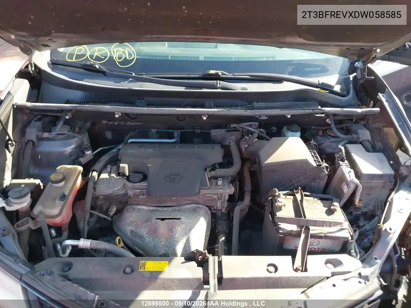 2013 TOYOTA RAV 4 VIN 2T3BFREVXDW058585 — фото 10