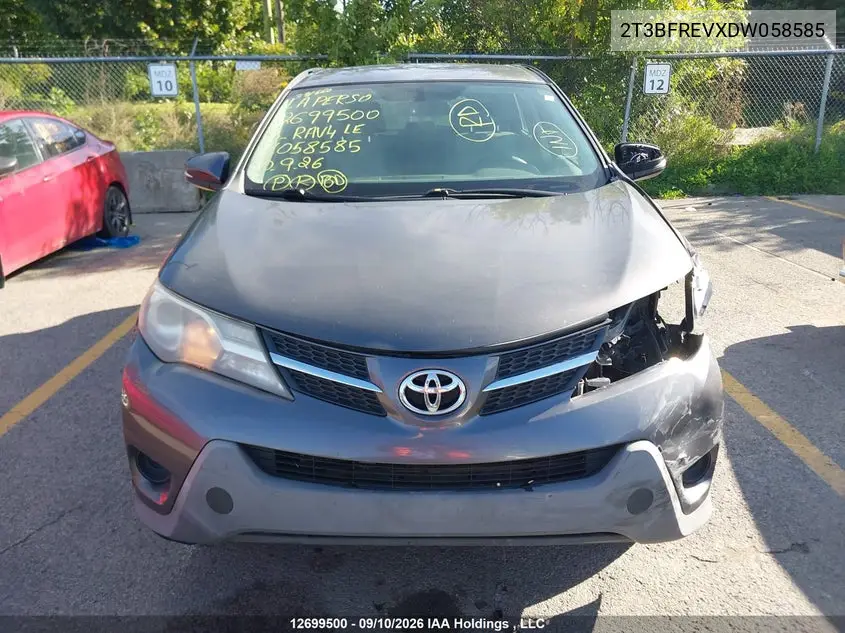 2013 TOYOTA RAV 4 VIN 2T3BFREVXDW058585 — фото 13