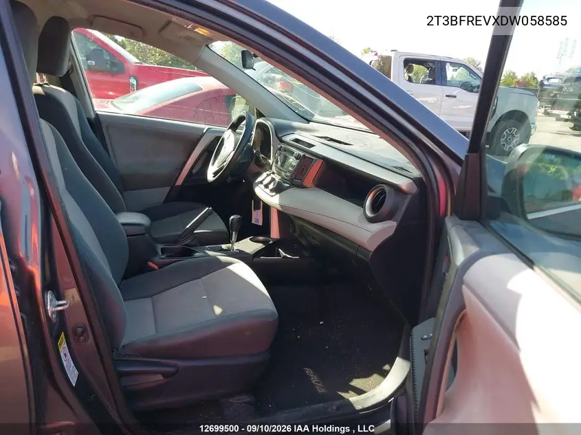 2013 TOYOTA RAV 4 VIN 2T3BFREVXDW058585 — фото 5