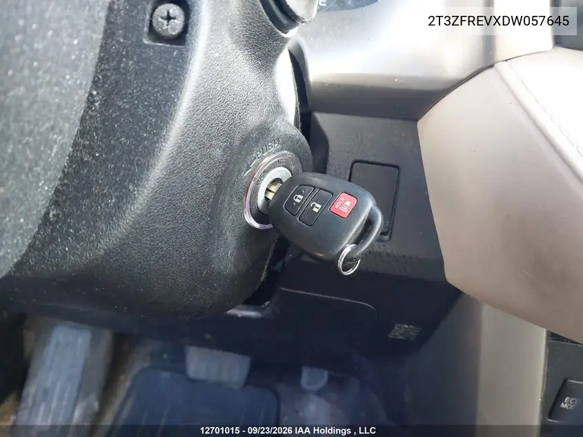 2013 TOYOTA RAV 4 VIN 2T3ZFREVXDW057645 — фото 11