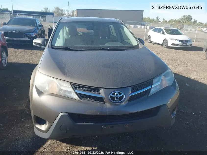 2013 TOYOTA RAV 4 VIN 2T3ZFREVXDW057645 — фото 12