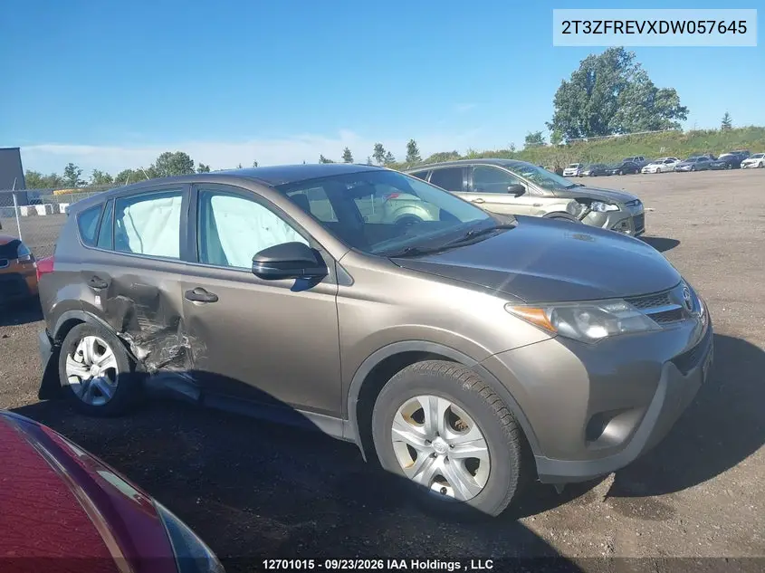 2013 TOYOTA RAV 4 VIN 2T3ZFREVXDW057645 — фото 13