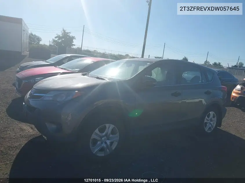 2013 TOYOTA RAV 4 VIN 2T3ZFREVXDW057645 — фото 14