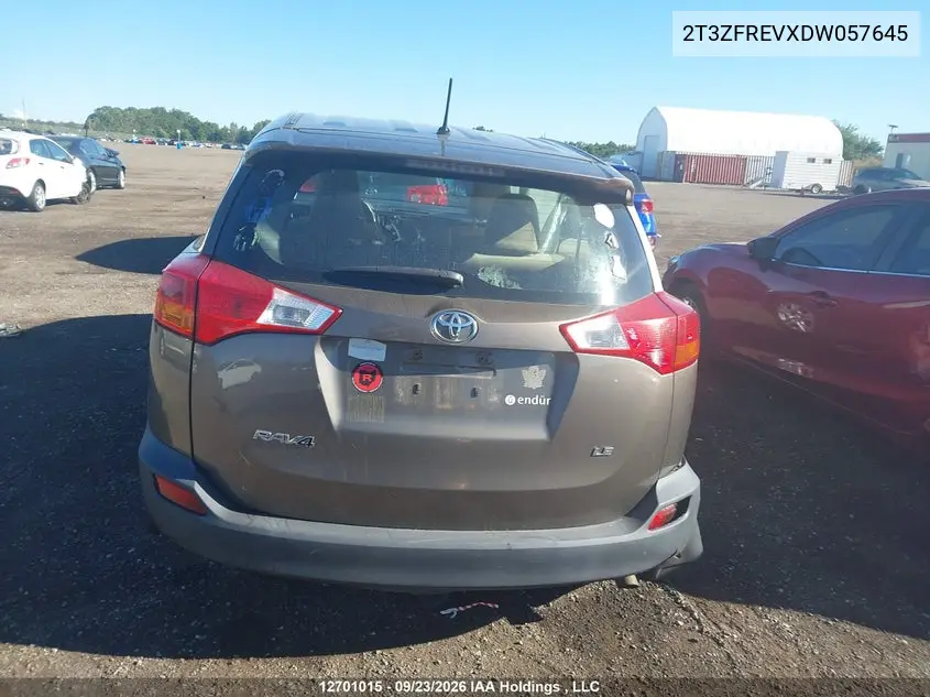 2013 TOYOTA RAV 4 VIN 2T3ZFREVXDW057645 — фото 16