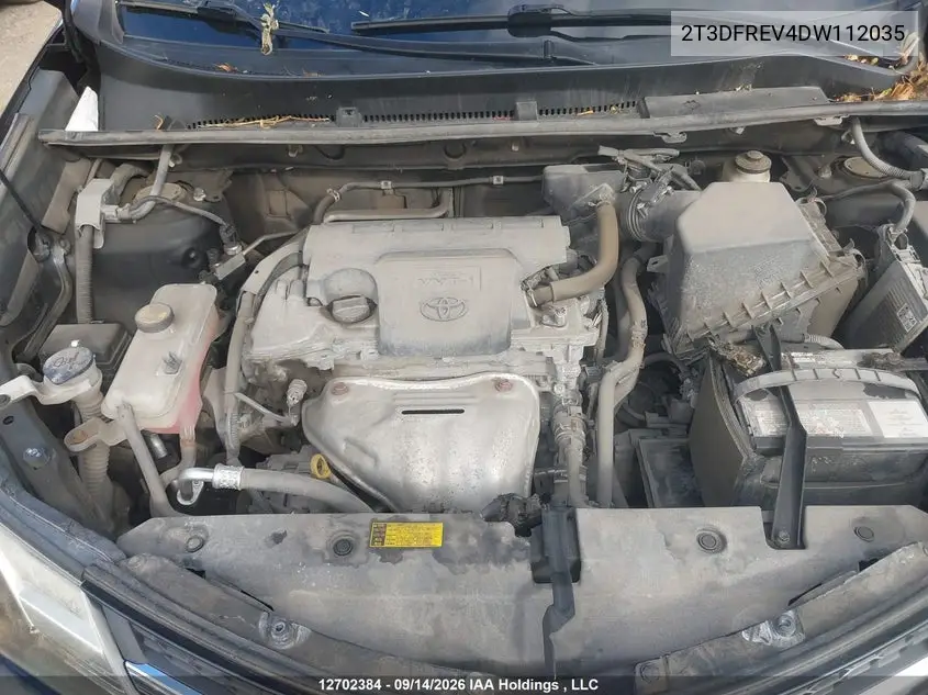 2013 TOYOTA RAV 4 VIN 2T3DFREV4DW112035 — фото 10