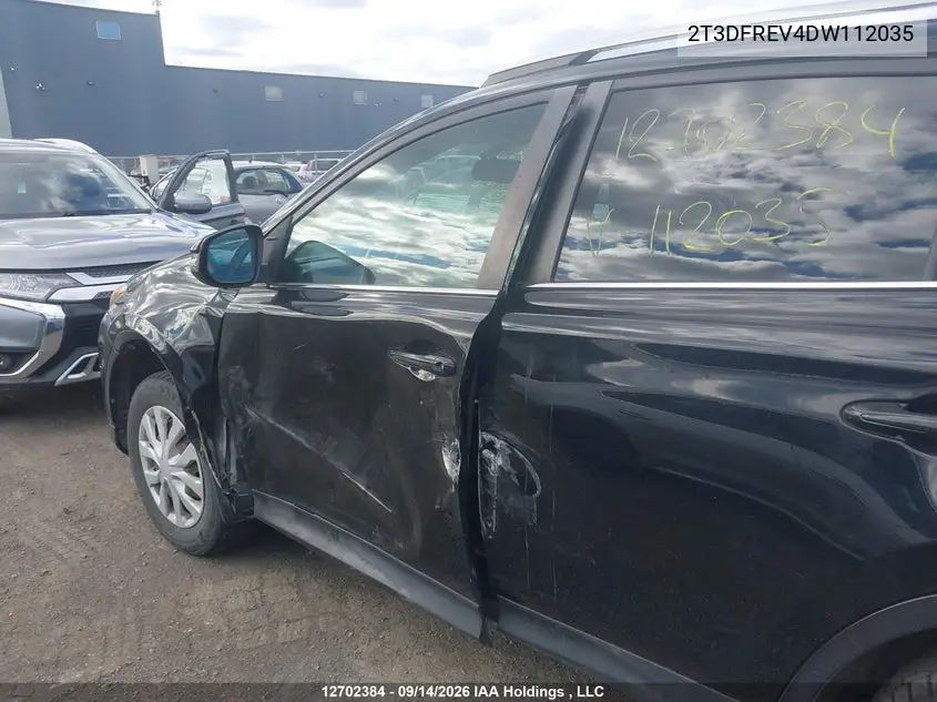 2013 TOYOTA RAV 4 VIN 2T3DFREV4DW112035 — фото 12