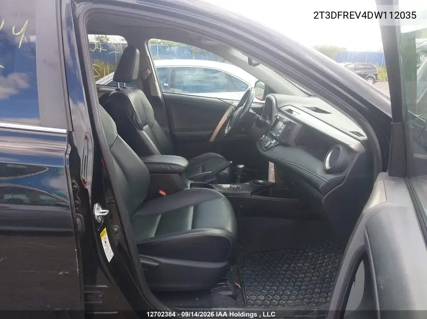 2013 TOYOTA RAV 4 VIN 2T3DFREV4DW112035 — фото 5