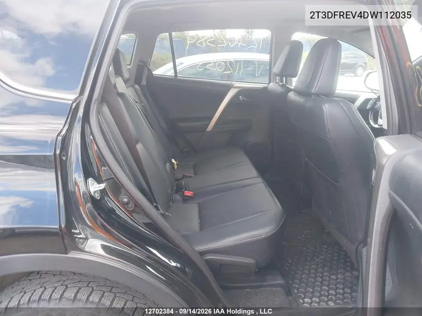 2013 TOYOTA RAV 4 VIN 2T3DFREV4DW112035 — фото 8
