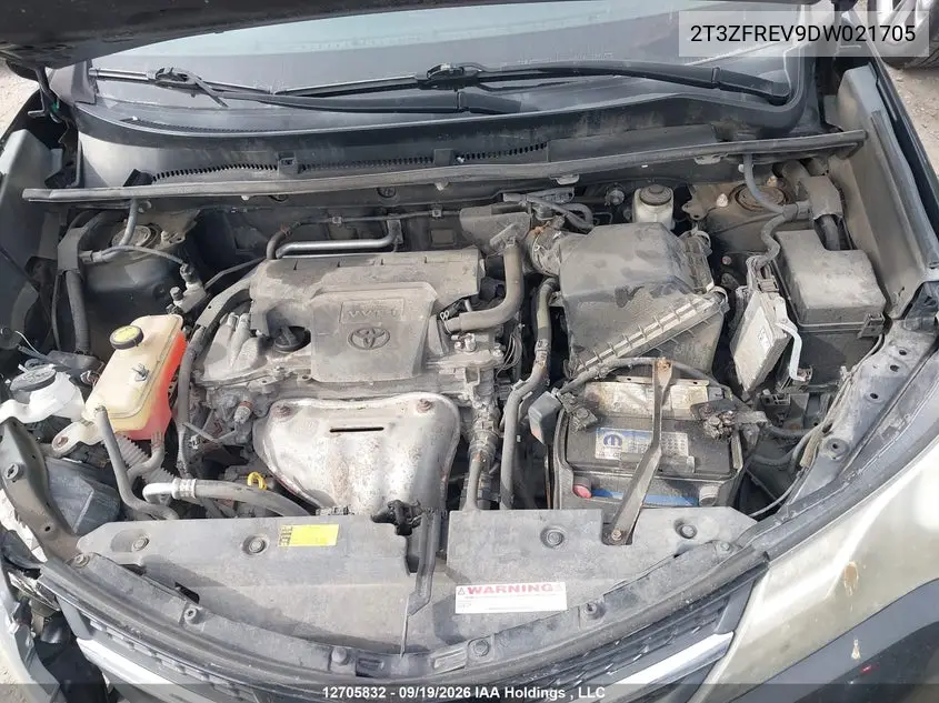 2013 TOYOTA RAV 4 VIN 2T3ZFREV9DW021705 — фото 10