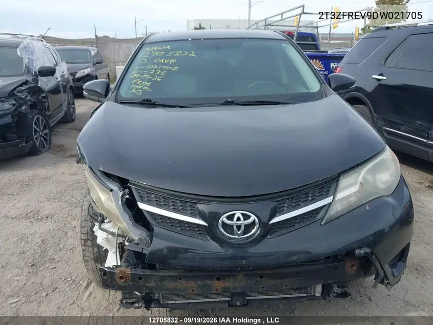 2013 TOYOTA RAV 4 VIN 2T3ZFREV9DW021705 — фото 13