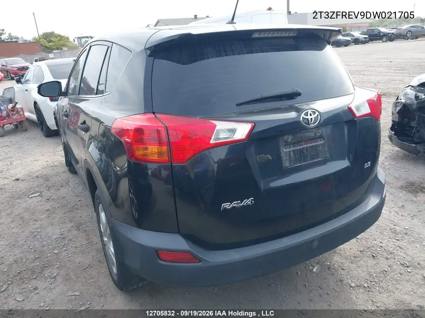 2013 TOYOTA RAV 4 VIN 2T3ZFREV9DW021705 — фото 3