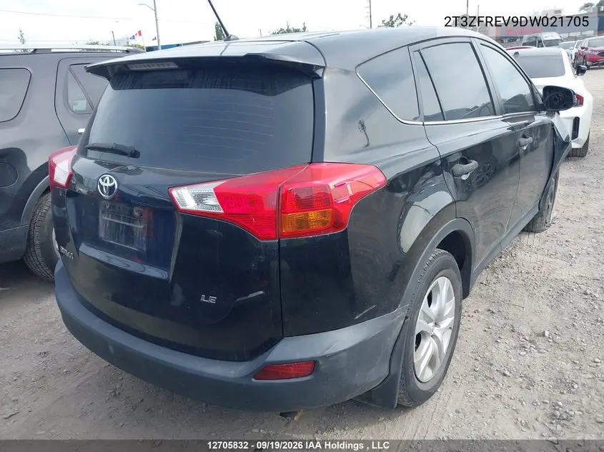 2013 TOYOTA RAV 4 VIN 2T3ZFREV9DW021705 — фото 4