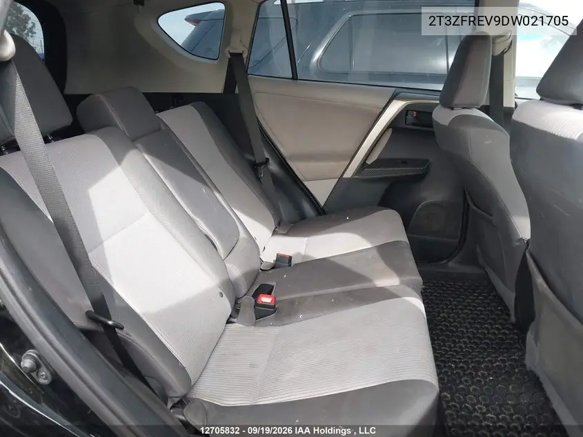 2013 TOYOTA RAV 4 VIN 2T3ZFREV9DW021705 — фото 8
