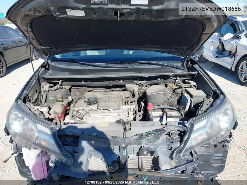 2013 TOYOTA RAV 4 VIN 2T3ZFREV5DW018686 — фото 10