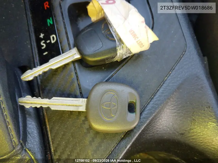 2013 TOYOTA RAV 4 VIN 2T3ZFREV5DW018686 — фото 11