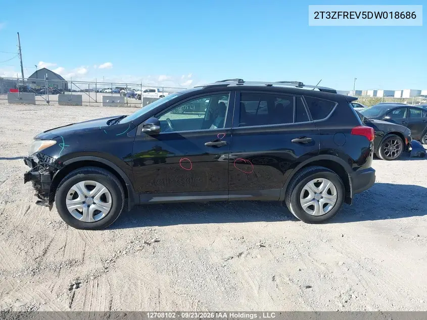 2013 TOYOTA RAV 4 VIN 2T3ZFREV5DW018686 — фото 14