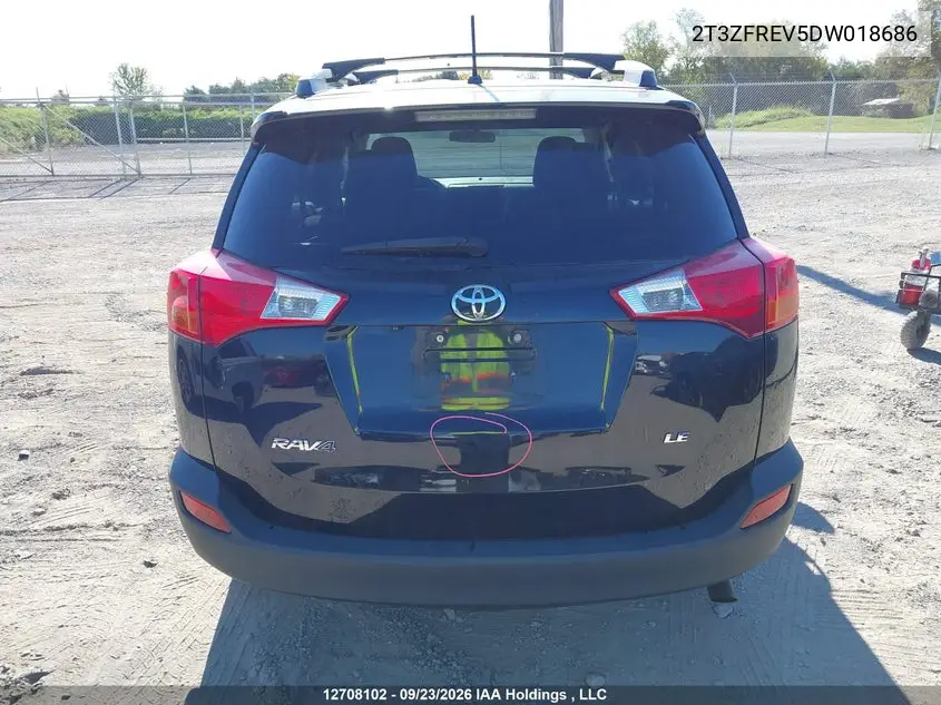 2013 TOYOTA RAV 4 VIN 2T3ZFREV5DW018686 — фото 16