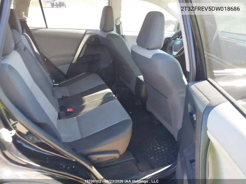 2013 TOYOTA RAV 4 VIN 2T3ZFREV5DW018686 — фото 8