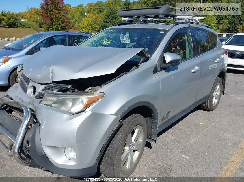 2013 TOYOTA RAV 4 VIN 2T3RFREV2DW054755 — фото 2
