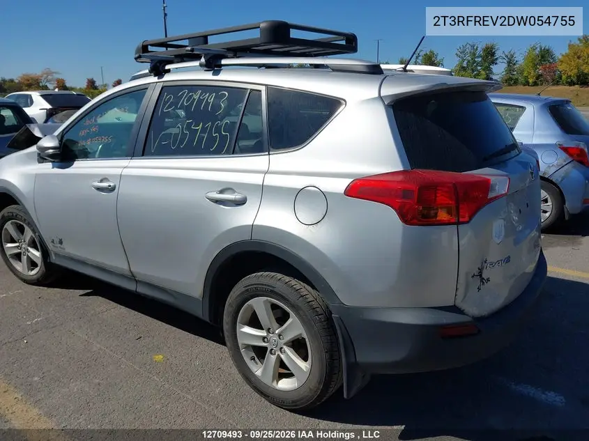 2013 TOYOTA RAV 4 VIN 2T3RFREV2DW054755 — фото 3