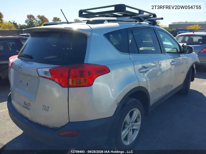 2013 TOYOTA RAV 4 VIN 2T3RFREV2DW054755 — фото 4